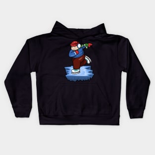 Beautiful ice skater Kids Hoodie